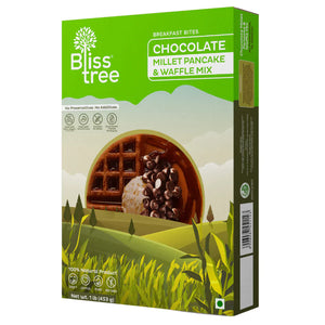 chocolate millet pancake & waffle mix - 1lb