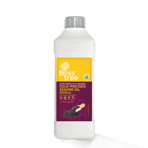 first cold-pressed sesame oil - extra virgin & full wooden - 1l