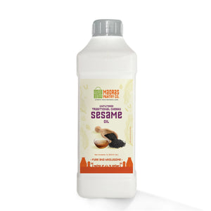 traditional chekku sesame oil - madras pantry co - 1l